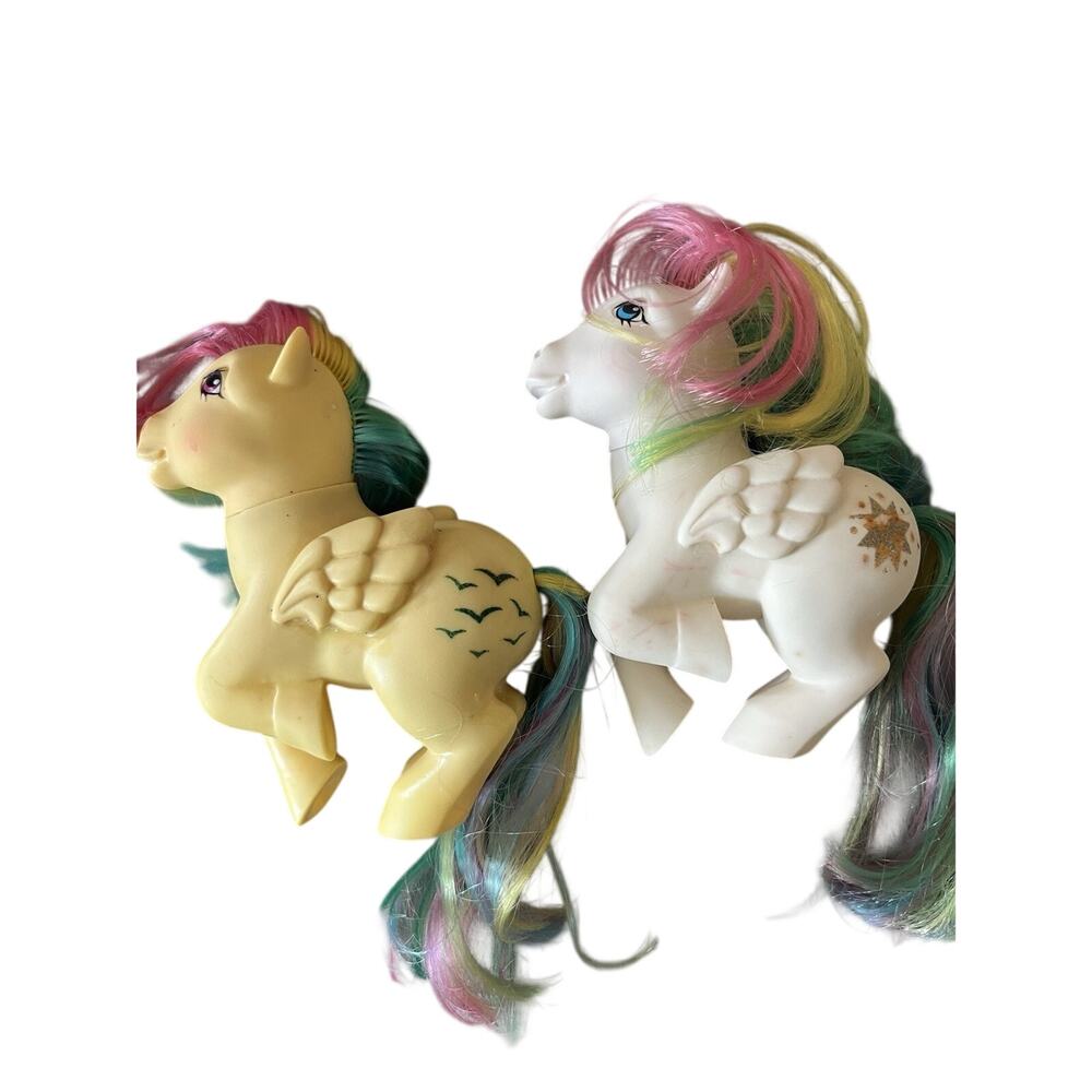 Vintage My Little Pony Lot Skydancer And Starshine